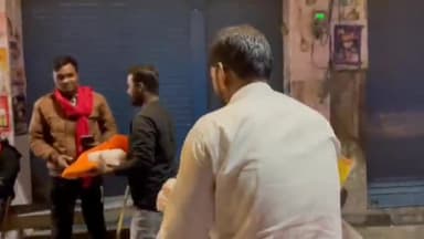 #सामाजिक_सेवा_भाव_संस्थान की अनूठी पहल
क्षेत्रीय चयनित चौकीदारों संग मनाई दीपावली