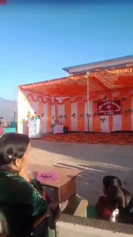 रा उच्च पाठशाला सेगल में वार्षिक पारी.समारोह के आयोजन पर मुख्य अतिथि,अभिभावकों, बच्चो का धन्यवाद करते हुए सत्यप्रकाश जी