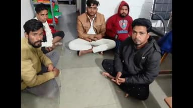 जुआडियों के विरूद्ध थाना गण्डई की कार्यवाही, 05 जुआडियों से 3110 रू. किया गया जप्त#अपराध #crim
