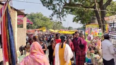 ग्राम राजौरा में मकर संक्रांति पर्व पर संत श्री कालू बाबा मेले का हुआ आयोजन।। #mela #viral #khandwa #pandhana #rajora@