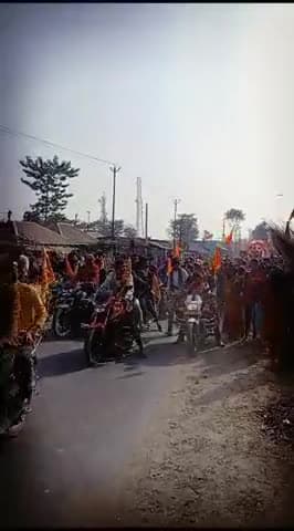 शंकरपुर: #publcnewstv #rammndir #shobhayatra # tarha dandari se ye bhawy Shobha yatra ka aayojan salta purvak sampann hua!