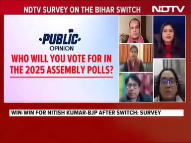 NDTV Survey: Is Nitish Kumar's Popularity Intact? Will His U-turn Help NDA? My viewpoint in a debate on #NDTV . #Bihar