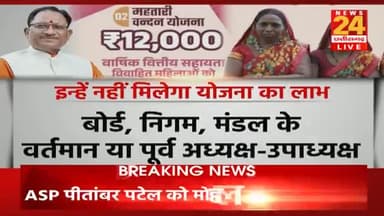 महतारी वंदन योजना का पैसा फिर अटका?
NEWS 24, "आप की बात" -4
#महतारी_वंदन #mahatarivandanyojna
#ChhattisgarhNews #मिशन2024 #2024challenge #छ