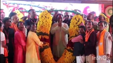 कोंडागांव: मुख्यमंत्री विष्णु देव साय का कोंडागांव में हुआ भव्य स्वागत#cmocg