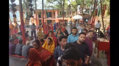 पंखु: चैत्रीय नवरात्रियों में पांखू के कोटगाडी मंदिर में भक्तों की उमड़ी भारी भीड़
