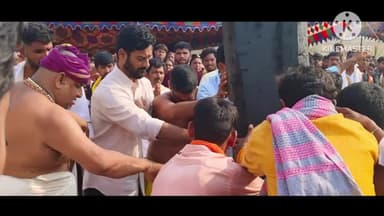 కామేపల్లి: కామేపల్లి మండలం నెమలిపురి గ్రామంలో ఘనంగా శ్రీ రామాలయం గుడి ప్రతిష్ట