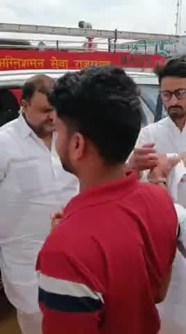 आज गरीब-पिछड़ों की मजबूत आवाज पूर्व मंत्री श्री Dheeraj Gurjar जी का दौसा पधारने पर स्वागत किया। #HarimohanAzad