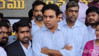 సైదాబాద్: చంచల్గూడ: ఫేక్ సర్క్యులర్ను ప్రచారం చేసిన కేసులో అరెస్టైన BRS సోషల్ మీడియా కన్వీనర్ క్రిషాంక్ను కలిసి మాజీ మంత్రి KTR