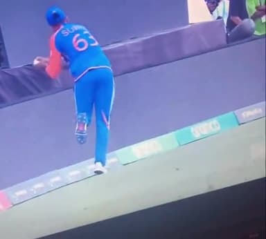 Suryakumar Yadav took the dangerous wicket of Klassen and led the Indian team towards victory #T20Worldcup