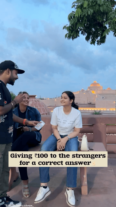 Can you tell the answer🤩 “Without Pause”
#100₹aurlucknow #lucknow #things2doinlucknow_ #reelschallenge
