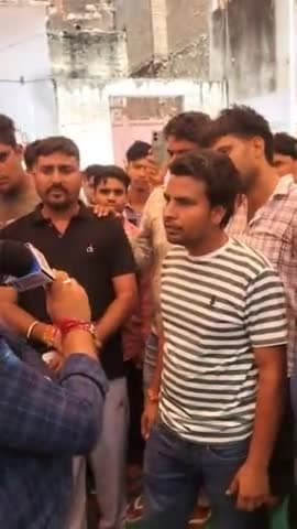 पाकिस्तान जिंदाबाद के नारे का वीडियो आने के बाद गांव इस्लामपुर में बना आक्रोश का माहौल #झुंझुनू #बगड़ #झुंझुनू