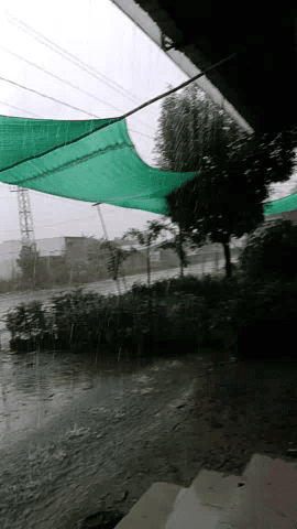 banseli m full Barsaat full barish ka najara