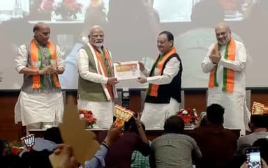 पीएम श्री Narendra Modi जी ने आज नई दिल्ली में भाजपा की नई सदस्यता ग्रहण कर भाजपा राष्ट्रीय सदस्यता अभियान 2024 का शुभारंभ किया।
#BJPSadasyata2024