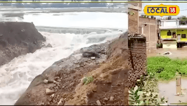 बिना मौसम बरसात तो देखी होगी अब बिना बरसात के बाढ़ भी देख लीजिए , त्रासदी के बाद का नज़ारा “घरों की दीवार को तोड़ के निकाला गया पानी” #utailly #सतना