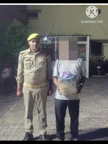 थाना शेरगढ़ पुलिस ने के द्वारा एक अभियुक्त को 30 नगीना शराब के साथ किया गिरफ्तार #kishanlal