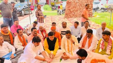 #पर्यटन विभाग #कार्यालय के भूमि पूजन #कार्यक्रम में #सांसद शशांक मणि,#विधायक शलभ मणि तथा नपाध्यक्ष अलका सिंह के साथ रहा।