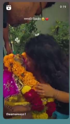 Aaj hoga Bappa morya ki vidai
