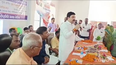 #आयुष्मान योजना के 6 वर्ष पूरे होने पर #सेवा_पखवाड़ा के तहत #गौरीबाजार #CHC पर आयोजित निःशुल्क #स्वास्थ्य शिविर में रहा।