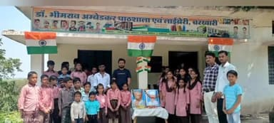 चरखारी: डॉ.भीमराव अम्बेडकर पाठशाला एवं लाइब्रेरी में धूम धाम के साथ #गांधी_जयंती और #शास्त्री_जयंती मनाई गई हर्षोल्लास के साथ अहिंसा दिवस पर स्वच्छता का संकल्प लिया