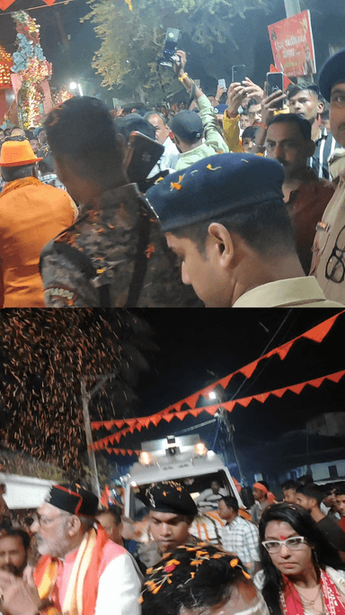 अररिया आर0एस0 में माननीय केंद्रीय मंत्री #गिरिराज_सिंह_जी का भव्य स्वागत किया गया।
#हिंदू_स्वाभिमान_यात्रा
