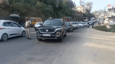 शिमला मटौर हाइवे घुमारवीं श्रेत्र पुल के भारी जाम फोरलेन की मांग शीघ्र