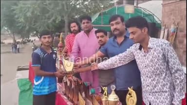 स्पार्टन क्रिकेट क्लब का 16वीं रतनगढ़ चैलेंजर ट्रॉफी पर कब्जा #Ratangarh_Cricket #रतनगढ़ #cricket #Ratangarh_News@