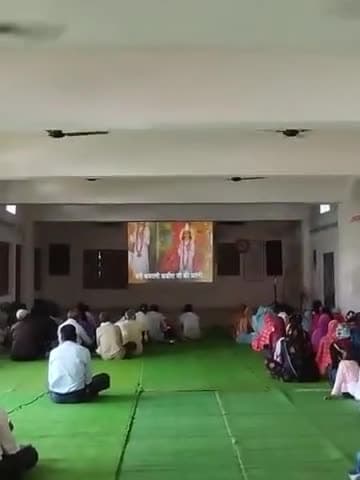 जगद्गुरु तत्वदर्शी संत रामपाल जी महाराज जी के सानिध्य में ब्लॉक स्तरीय सत्संग सेवा का आयोजन धनकर भवन गुरुर