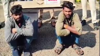 गोगावां: अहिरखेड़ा पुलिस ने ट्रेक्टर की बैटरी चोरी के दो आरोपियों को किया गिरफ्तार