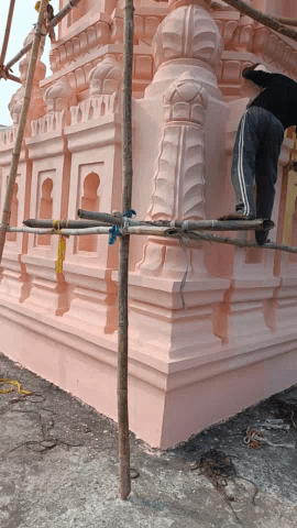 मंदिर गुम्बज शिखर गुडी निर्माण एवं गुम्बज कलर काम मूर्ती बनाने के लिये संपर्क करें 9545271452#बिहार #भोलेनाथ