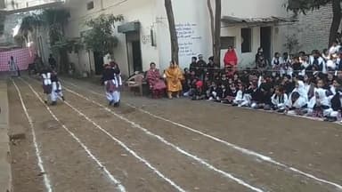 #खेल कूद प्रतियोगिता हुसैनिया उर्दू प्राथमिक शाला बोहरा बाग गोहलपुर जबलपुर '4/1/2025/Happy New year