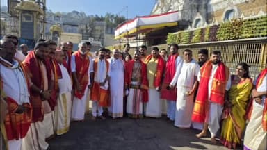 చిత్తూరు: తిరుమల స్వామివారిని దర్శించుకున్న చిత్తూరు ఎమ్మెల్యే గురజాల జగన్మోహన్