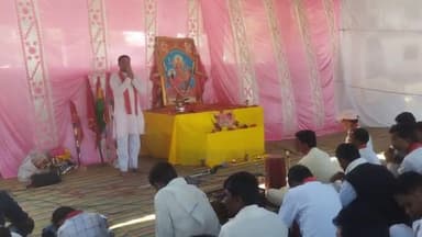 #BMKS #BSCP #नशेमाँस भय भूख भ्रष्टाचार मुक्त समाज कल्याण हेतु #रैपुरा गाँधी चबूतरा मे आज तृतीय रविवार महाआरती संपन्न हुई