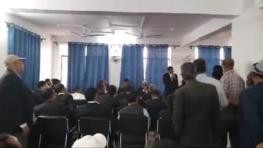 #Advocate_Amendment_Bill_2025 के खिलाफ DBA, PURNIA में आहूत बैठक को संबोधित करते हुए #Dr_S_M_Jha #Advocate