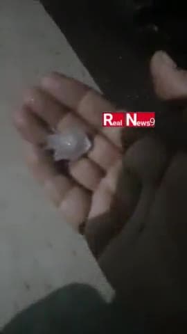 तेज बारिश के साथ ओला वृष्टि #viralnews #realnews9 #latestnewsupdates #shortsfeeds #shorts #rain