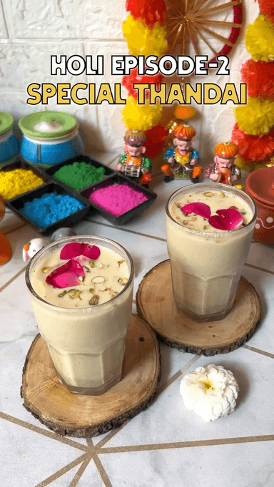 Holi unique and Special Dry-Fruits Thandai Recipe😍 #happyholi #thandai #thandairecipe #holispecial #holirecipes #holihai