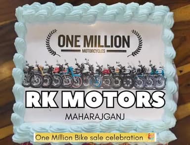 #ONE MILLION this year #royalenfield
#celebration #teamwork #royalenfieldindia Royal Enfield RK Motors Maharajganj Ravi Pratap Tripathi @highlight