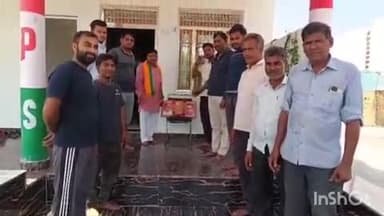 सेपउ: बसईनवाब में #भाजपाइयों ने मनाया पार्टी का 46वां स्थापना दिवस