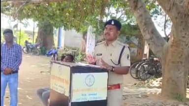 बागबाहरा क्षेत्र के गांव में महासमुंद पुलिस ने चलाया साइबर जागरूकता अभियान.....