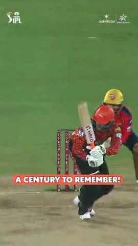 WHAT. A. MOMENT. 🙌
100 reasons to celebrate #AbhishekSharma’s knock tonight! PS. Don’t miss his special message for