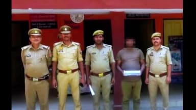 कप्तानगंज पुलिस को बड़ी सफलता: 25 हजार का इनामिया शमशाद अली अवैध तमंचे संग गिरफ्तार