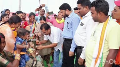बीजापुर: सुशासन तिहार के तहत नैमेड़ में समाधान शिविर का आयोजन