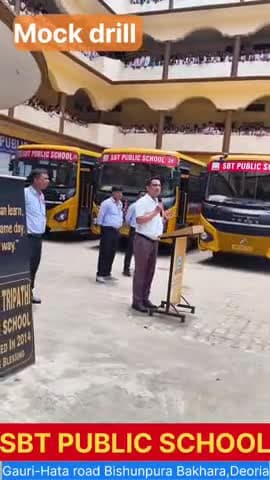 एस बी टी में छात्रों ने किया माॅक ड्रील अभ्यास #mockdrill #school #alert #aajtaknews@indianarmy1209 @bharatnews