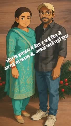 मौत के इंतज़ार में बैठा हु कई दिन से,,,
आ गई तो कसम से, अकेले जाने नहीं दूंगा
#sad #sadsong #sadstutas #viral #ट्रेडिंग