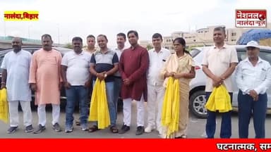 शहीद के घर पहुंचे पूर्व केंद्रीय मंत्री आरसीपी सिंह, बोले– सरहद पर शहीद होना गर्व की बात हैं