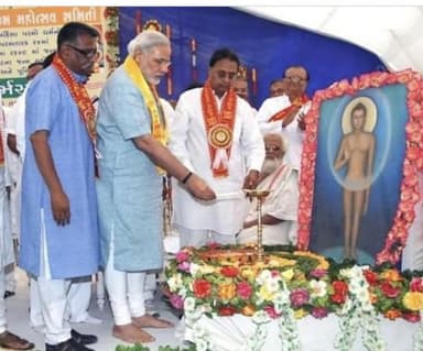 महावीर ने सौहार्दपूर्ण और समृद्ध समाज के निर्माण का रास्ता दिखाया: उनकी जयंती पर पीएम मोदी #महावीर_जयंती