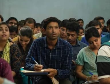 भारत से स्वतंत्र नामांकन के तौर पर ऑस्कर के लिए भेजी गई विक्रांत मैसी स्टारर '12th फेल' #ऑस्कर