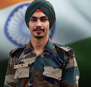 अग्निवीर अमृतपाल सिंह को शहीद का दर्जा देगी पंजाब सरकार, एक परिजन को देगी सरकारी नौकरी: सीएम भगवंत मान #अमृतपाल