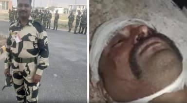 हमीरपुर में बीएसएफ जवान को दौड़ा-दौड़ाकर लाठी व डंडों से पीटा गया, सपा नेता के बेटे सहित 22 पर केस दर्ज #बीएसएफ
