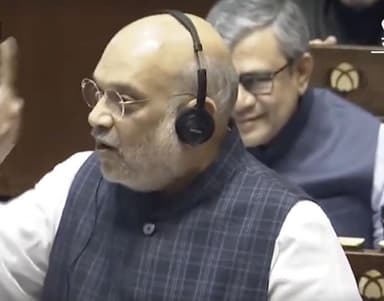 हम सदैव कश्मीर के हैं और कश्मीर हमारा है: मनोज झा की टिप्पणी पर गृह मंत्री शाह #कश्मीर #370 #शाह