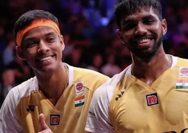 शटलर्स सात्विक-चिराग ने रचा इतिहास, मलेशिया ओपन में मेन्स डबल्स में जीता भारत के लिए पहला रजत पदक #खेल #बैडमिंटन